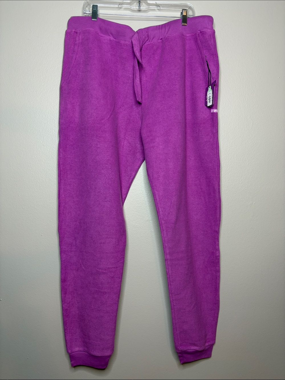 Soft Serve Clothing Cloud Cotton Joggers Grape Juice Pink Purple 3XL